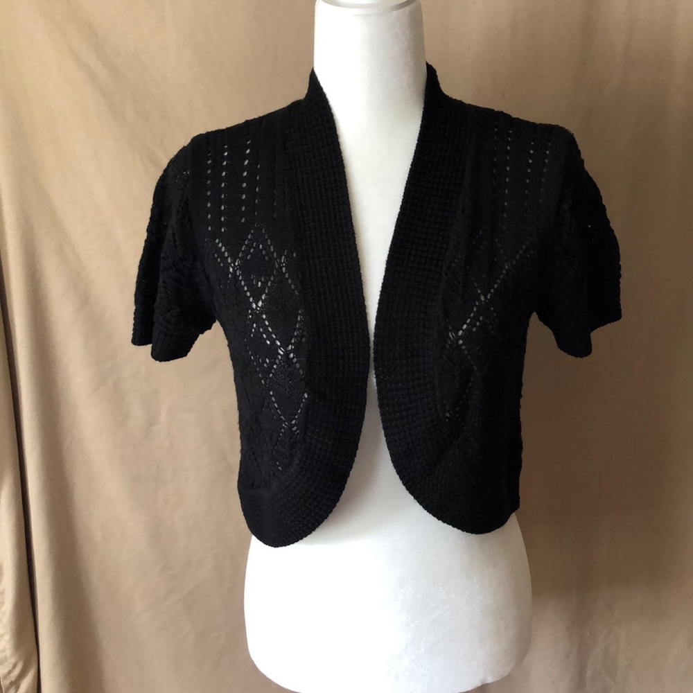 Women’s open cropped cardigan